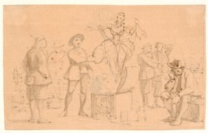 Peder Paars 1. 本 2. 歌。 金星が棺桶から昇る 作： ウィルヘルム・マーストランド