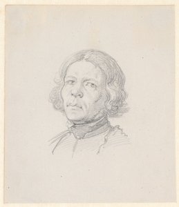 ポートレート ヘッド、スウェーデンの農家 作： Wilhelm Marstrand