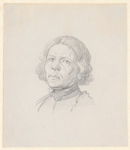 ポートレート ヘッド、スウェーデンの農家 作： Wilhelm Marstrand