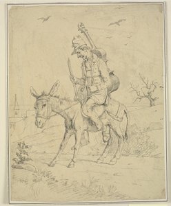 ロバのフィドラー 作： Wilhelm Marstrand