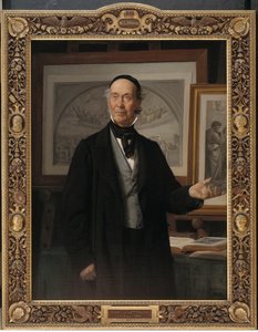 美術史家 N.L. 丘 作： Wilhelm Marstrand