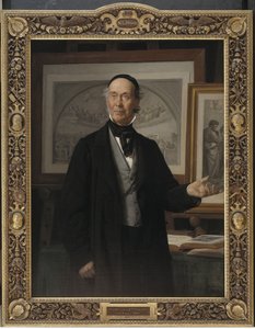 美術史家 N.L. 丘 作： Wilhelm Marstrand