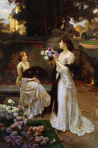 花をアレンジ 作： Wilhelm Menzler