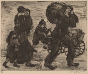 難民家族 作： Wilhelm Oesterle