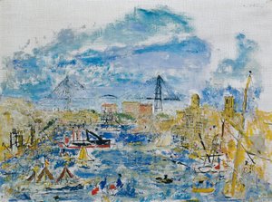 マルセイユ港 作： Wilhelm Thöny