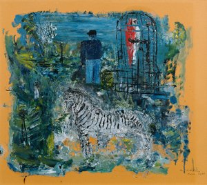 パリの植物園 作： Wilhelm Thöny