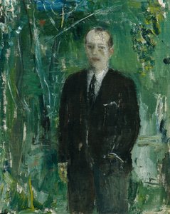 自画像 作： Wilhelm Thöny