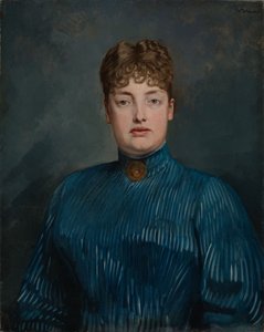 エリー・ニール嬢の肖像 作： ヴィルヘルム・トリューブナー