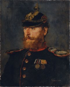 Landwehrの将校 作： Wilhelm Trübner