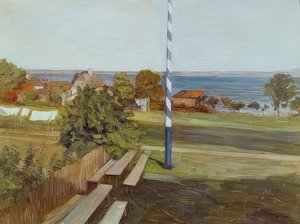 ヘレンキームゼーの居酒屋 作： Wilhelm Trübner