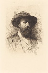自画像 作： Wilhelm Unger