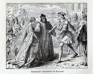 フリードリヒのエレノアのレセプション、1882 作： Wilhelm Werthmann