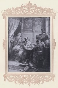 アデルハイド、ゴッツ・フォン・ベルリヒンゲン（リトグラフ 作： Wilhelm von (after) Kaulbach
