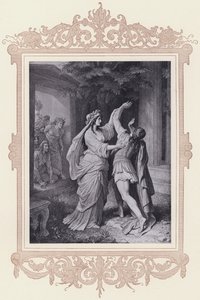 イフィゲニア」「タウリス島のイフィゲニア」（リトグラフ 作： Wilhelm von (after) Kaulbach