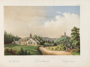 オスカーシャルホットハウス、1852 作： Wilhelm von Hanno