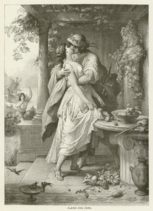 アレクシスとドラ 作： Wilhelm von Kaulbach