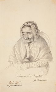 画家の祖母、アンナ・クリスティーナ・フォン・ライト 作： Wilhelm von Wright