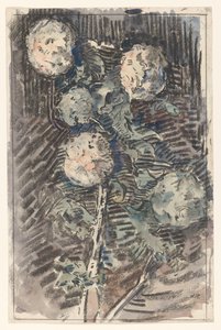 白い花の枝 作： Wilhelmus Johannes Steenhoff