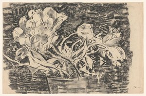 花と花瓶 作： Wilhelmus Johannes Steenhoff