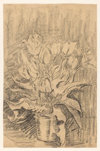チューリップの花瓶 作： Wilhelmus Johannes Steenhoff
