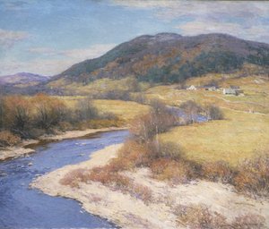 インドの夏、バーモント 作： Willard Leroy Metcalf