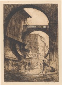Verona (オブジェクトの元のタイトル) 作： Willem Adrianus Grondhout (signed by artist)