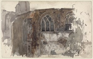 教会の廃墟 作： Willem Anthonie van Deventer
