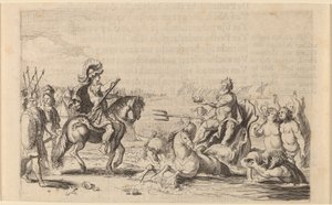 アレキサンダー大王とネプチューン 作： Willem Basse