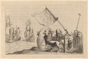 ライオンズ・プロテクティング・ザ・ガーデン・オブ・ザ・ユナイテッド・プロヴィンス、1634年