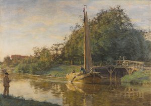 Koninginnegracht、1901～1905年頃。 作： Willem Bastiaan Tholen