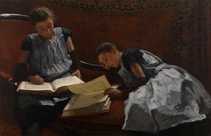 アルンツェニウス姉妹、1895年。 作： Willem Bastiaan Tholen