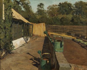 Ewijkhoeve の菜園、1895 年。 作： Willem Bastiaan Tholen