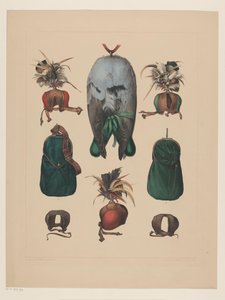 鷹狩りの属性 作： Willem Bastiaan van Wouw (possibly)