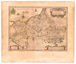 メクレンブルク公国 作： Willem Blaeu