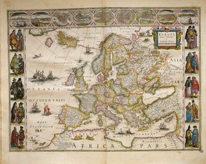 Willem Bleau作「Theatrum Orbis Terrarum」より（アムステルダム 作： Willem Blaeu