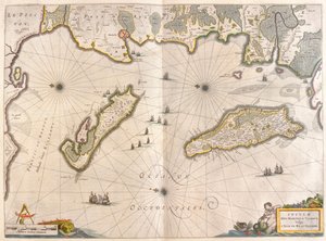 ウィレム・ブラウ著「Theatrum Orbis Terrarum, sive Atlas Novus」（アムステルダム）所収の「L