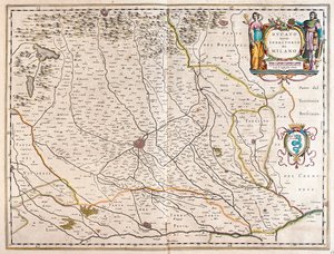 アムステルダム、ウィレム・ブラウ著『Theatrum Orbis Terrarum, sive Atlas Novus』所収。 作： Willem Blaeu
