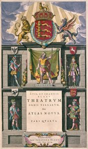 アムステルダム、ウィレム・ブラウ作『Theatrum Orbis Terrarum, sive Atlas Novus』所収 作： ウィレム・ブルー