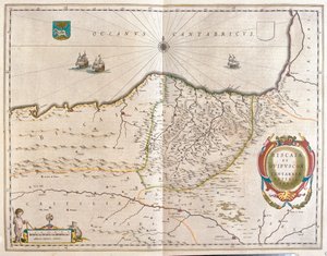 ビルバオを中心とするS. 作： Willem Blaeu