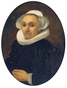 女性の肖像 作： Willem Drost