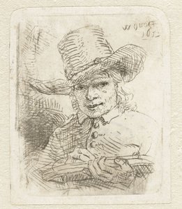 自画像 作： Willem Drost