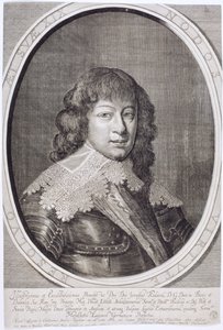 ヤヌス・ラジウィル（1612-55）1633 作： Willem Hondius