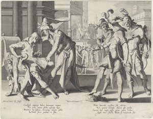 オールディール ヴァン カンビュセス 正義の玉座（シリーズタイトル） 作： Willem Isaacsz. van Swanenburg