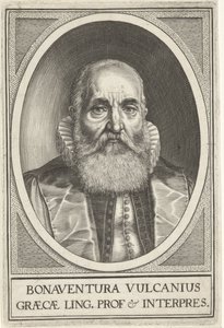 ポートレット・ヴァン・ボナベンチュラ・ヴルカニウス 作： Willem Isaacsz. van Swanenburg