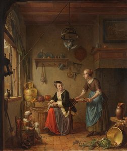 キッチン 作： Willem Joseph Laquy