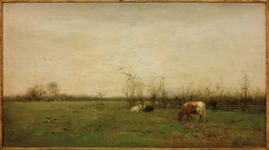 牧草地の風景 作： Willem Maris