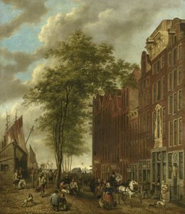グラインドストーン・マーケット 作： Willem Pieter Hoevenaar