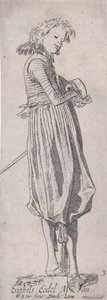 イギリスの貴族、『さまざまな国の貴族』プレート3より、1615年頃。 作： Willem Pietersz. Buytewech