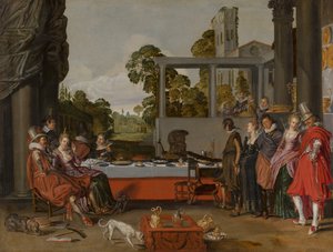 テラスの陽気な会社、1616-17