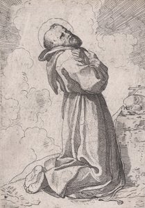 聖フランシス 1612-13年頃 作： Willem Pietersz. Buytewech